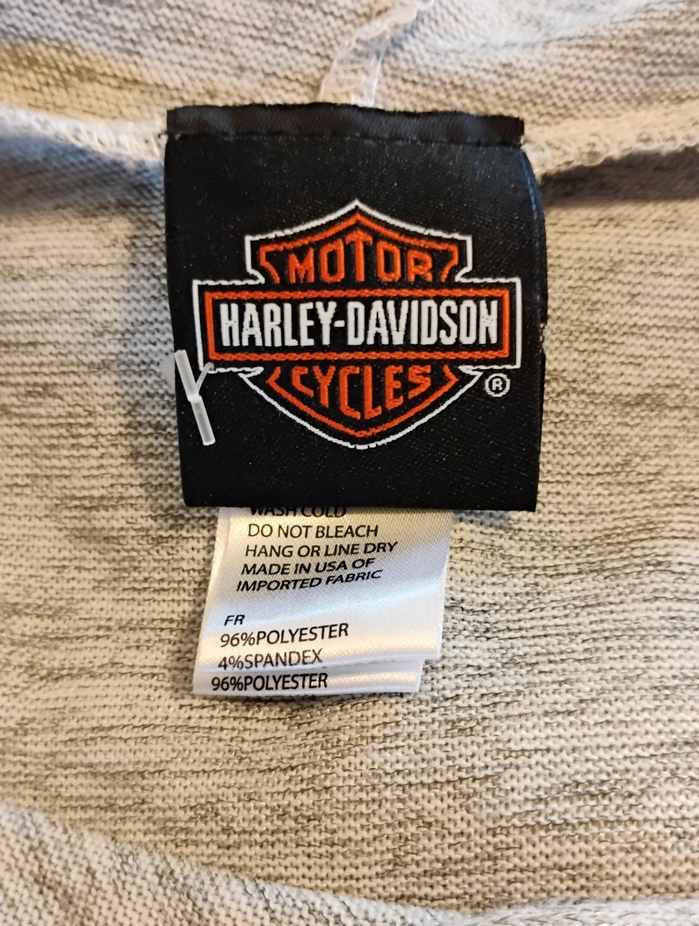 Harley-Davidson 115th Anniversary Women's M Hooded Cowl Neck Long Sleeve Shirt - Picture 8 of 9